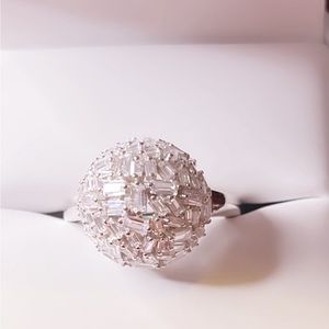 Women’s ring silver 925 cz # 67